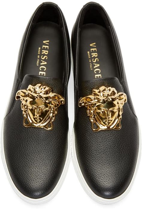 mens versace sneakers|versace men's medusa sneakers.